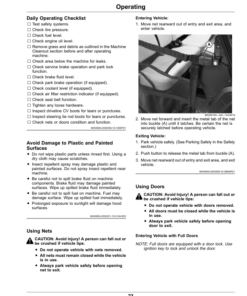 Alternative view of John Deere XUV865M, XUV865R Gator Utility Vehicles (050001-) (Export) Operator's Manual (OMUC29887E)