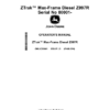 John Deere ZTrak Max-Frame Diesel Z997 Serial Number 80001- Operator's Manual (OMUC30001)