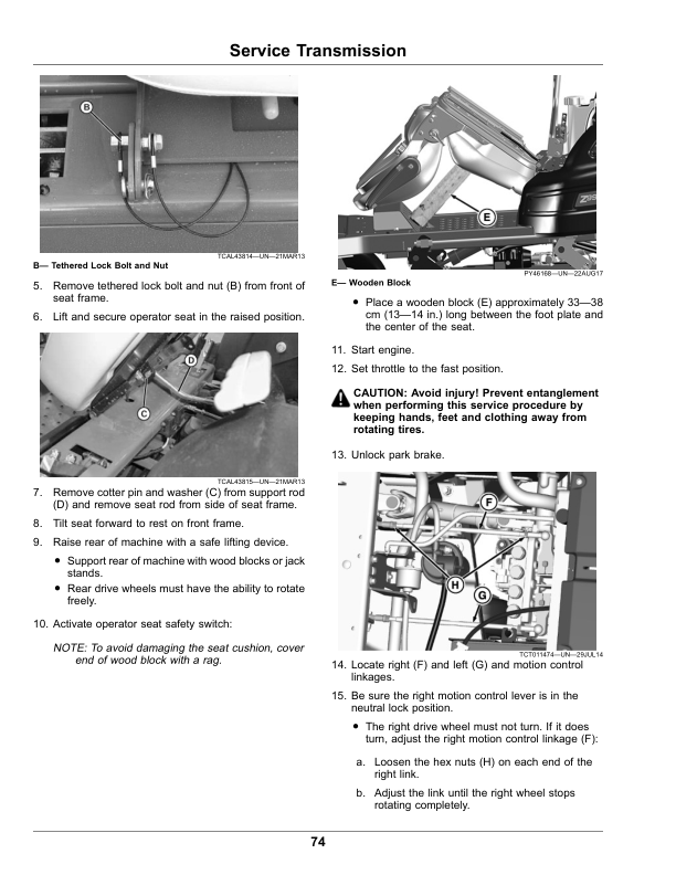 John Deere ZTrak Max-Frame Diesel Z997 Serial Number 80001- Operator's Manual (OMUC30001) - Image 2