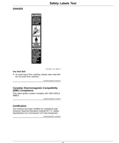 Alternative view of John Deere 2700 PrecisionCut, 2700 E-Cut Hybrid, 2750 PrecisionCut, 2750 E-Cut Hybrid Triplex Mower (040001-) (Export Edition) Operator's Manual (OMUC30007)