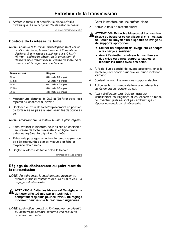 John Deere Tondeuses PrecisionCut 2700, 2750 et E-Cut Hybrid 2700, 2750 Triplex (160001-) (édition européenne) Operator's Manual (OMUC30012) - Image 3