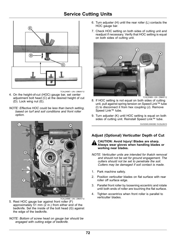 John Deere PrecisionCut 2400, 2550, E-Cut Hybrid 2550 Triplex Mowers (040001-) (Export Edition) Operator's Manual (OMUC30038) - Image 3
