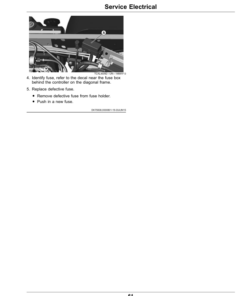 Alternative view of John Deere 2030A ProGator Utility Vehicle (140001-), 2030A GPS ProGator Utility Vehicle (050001-) (Europe) Operator's Manual (OMUC30210)