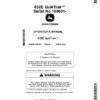 John Deere 652E QuikTrak (100001-) (North American) Operator's Manual (OMUC30239E)