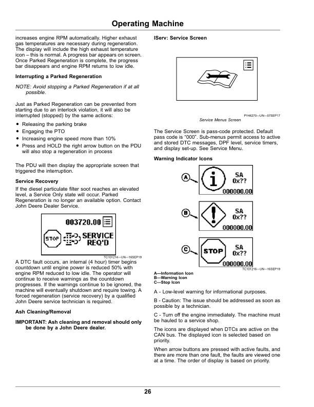 John Deere 1600 Series III Turbo Wide Area Mower (670001-) (Export) Operator's Manual (OMUC30482) - Image 2
