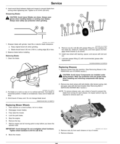 Alternative view of John Deere 54, 60 Inch High Capacity Mower Decks (100001-) for X940, X948, X949 Lawn, Garden Tractors (Export Edition) Operator's Manual (OMUC30541E)