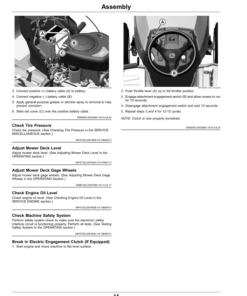Alternative view of John Deere X107, X127, X167 Lawn Tractors (030001-) (Export Edition) Operator's Manual (OMUC30787E)