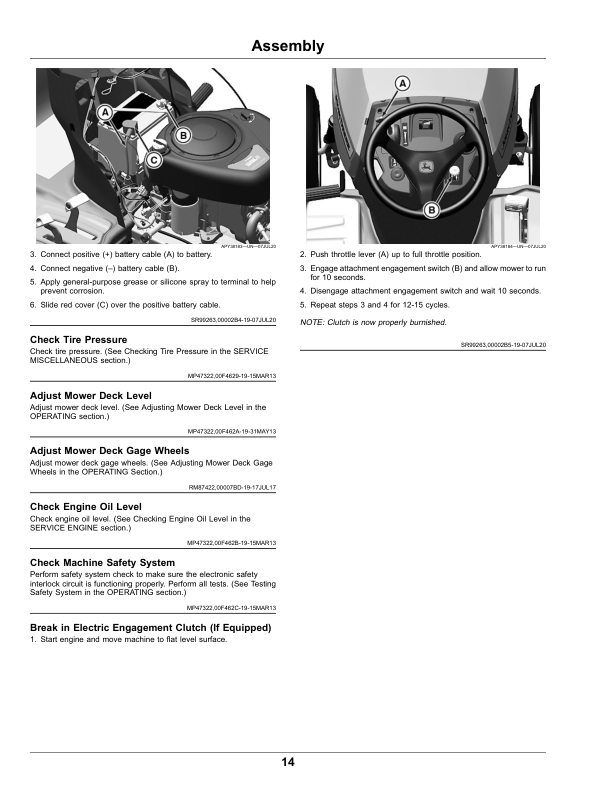 John Deere X107, X127, X167 Lawn Tractors (030001-) (Export Edition) Operator's Manual (OMUC30787E) - Image 2