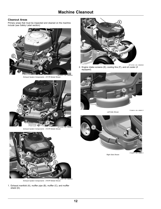 John Deere X117R, X147R, X167R Lawn Tractors (030001-) (Export Edition) Operator's Manual (OMUC30823e) - Image 2