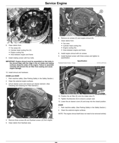 Alternative view of John Deere Residential ZTrak Z515E, Z530M, Z530R, Z545R (060001-100000) (North American) Operator's Manual (OMUC31105)
