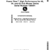 John Deere Power Flow High Performance for 48, 54, 62 Inch Mower Decks (150001-) (Export Edition) Operator's Manual (OMUC31230E)