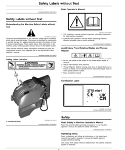 Alternative view of John Deere 54-, 60-Inch High Capacity PowerFlow X900 Signature Series Tractors (54HC 120001-) (60HC 080001-) (Export Edition) Operator's Manual (OMUC31236E)