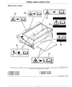 Alternative view of John Deere Top Dresser TD100 (110001-) (Export Edition) Operator's Manual (OMUC31267)