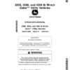 John Deere 2500, 3500, 4500 lb WinchGator Utility Vehicles (Worldwide Edition) Operator's Manual (OMUC31420E)