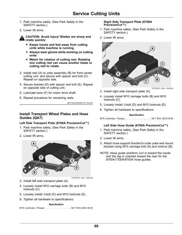 John Deere 6080A, 6500A, 6700A, PrecisionCut Fairway Mowers (050001-), 6080A, 6500A E-Cut Hybrid Fairway Mowers (040001-) (North American) Operator's Manual (OMUC31863E) - Image 3