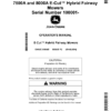 John Deere 7500A, 8000A E-Cut Hybrid Fairway Mowers (100001-) (North American) Operator's Manual (OMUC31864E)