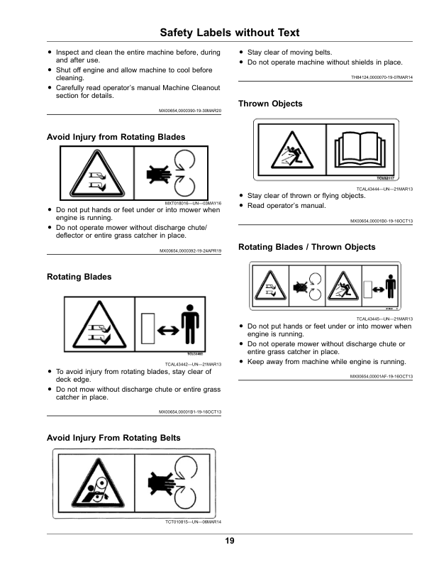 John Deere Z900E, Z900M, Z900R ZTrak Pro Series Gas (120001-) (North American) Operator's Manual (OMUC32807E) - Image 2