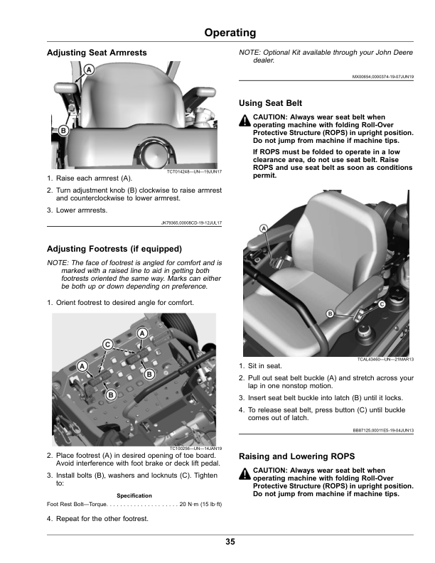 John Deere Z900E, Z900M, Z900R ZTrak Pro Series Gas (120001-) (North American) Operator's Manual (OMUC32807E) - Image 3