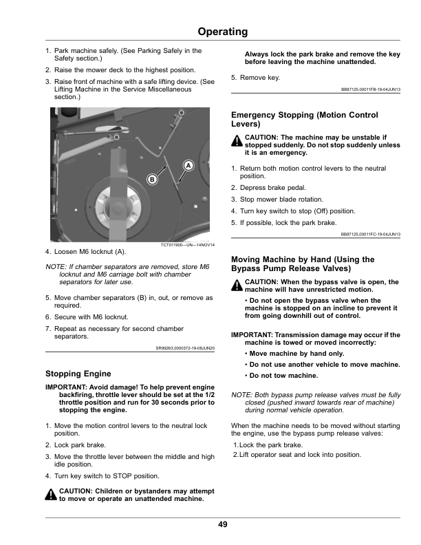 John Deere Z900E, Z900M, Z900R Ztrak Pro Series Gas (120001-) (North American) Operator's Manual (OMUC32807) - Image 3