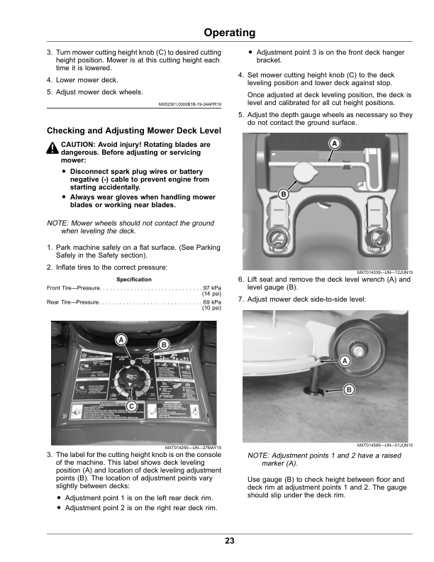 John Deere Select Series Tractor X350R (150001-) (North American) Operator's Manual (OMUC32880) - Image 2