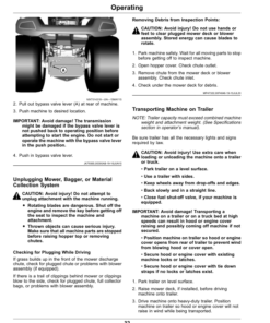 Alternative view of John Deere Select Series Tractors X570, X580, X584, X590 (180001-) (North American) Operator's Manual (OMUC32881)