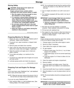 Alternative view of John Deere Select Series Tractors X350, X354, X370, X380 (150001-) (Export Edition) Operator's Manual (OMUC32882E)