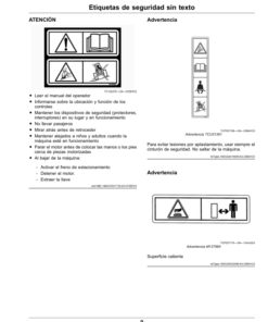 Alternative view of John Deere TruFinish 1220 Utility Rake (010001-) (North American) Operator's Manual (OMUC33204)