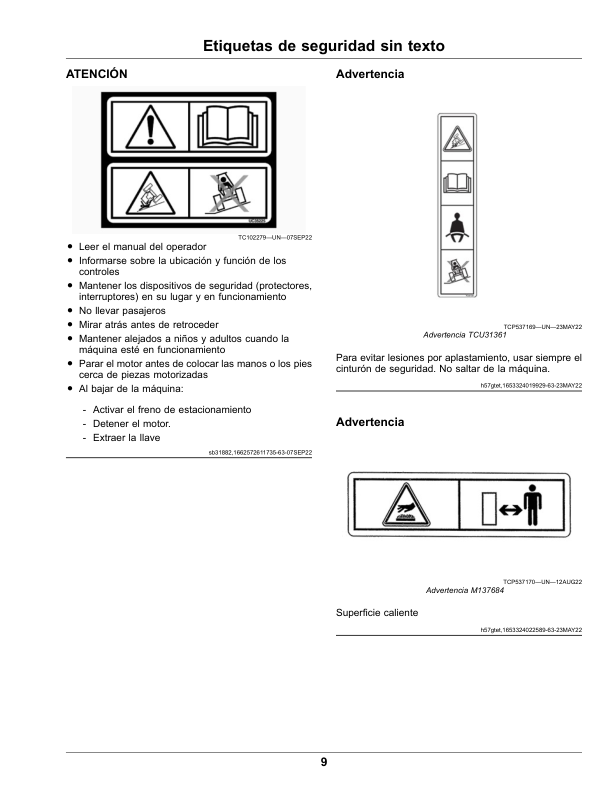 John Deere TruFinish 1220 Utility Rake (010001-) (North American) Operator's Manual (OMUC33204) - Image 2