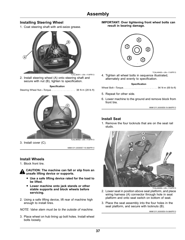 John Deere TruFinish 1220 Utility Rake (010001-) (European Edition) Operator's Manual (OMUC33210) - Image 2