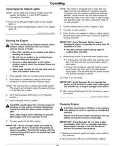 Alternative view of John Deere TX Gator Utility Vehicle (180001-) (North American) Operator's Manual (OMUC33351)