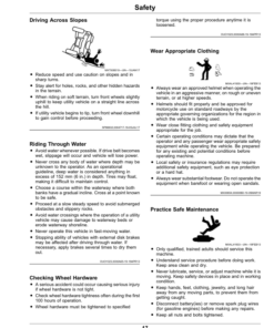 Alternative view of John Deere TH 6X4 Gas Gator Utility Vehicles (Serial No. 180001-) (North American) Operator's Manual (OMUC33354)