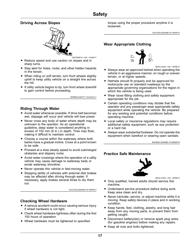 John Deere TH 6X4 Gas Gator Utility Vehicles (Serial No. 180001-) (North American) Operator's Manual (OMUC33354) - Image 2