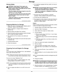 Alternative view of John Deere TX Turf Gator Utility Vehicles (Serial No. 180001-) (North American) Operator's Manual (OMUC33357)