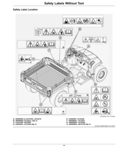 Alternative view of John Deere TE Gator Utility Vehicles TE4X2 (180001-) (Export Edition) Operator's Manual (OMUC33433E)