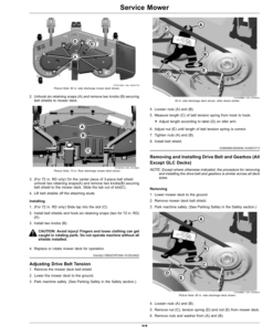 Alternative view of John Deere 60, 72 Inch Side Discharge, 62, 72 Inch Rear Discharge, 60, 72 Inch GLC Side Discharge Decks for Front Mount Mowers (Serial Number 090001-) (Export Edition) Operator's Manual (OMUC33477)