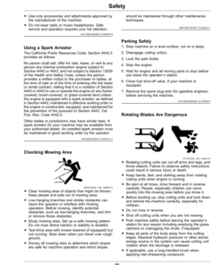 Alternative view of John Deere 180 E-Cut, 220 E-Cut Hybrid Walk Greens Mower (180 E-Cut, Serial Number 110001-), (220 E-Cut Serial Number 140001-) (Export Edition) Operator's Manual (OMUC33545)