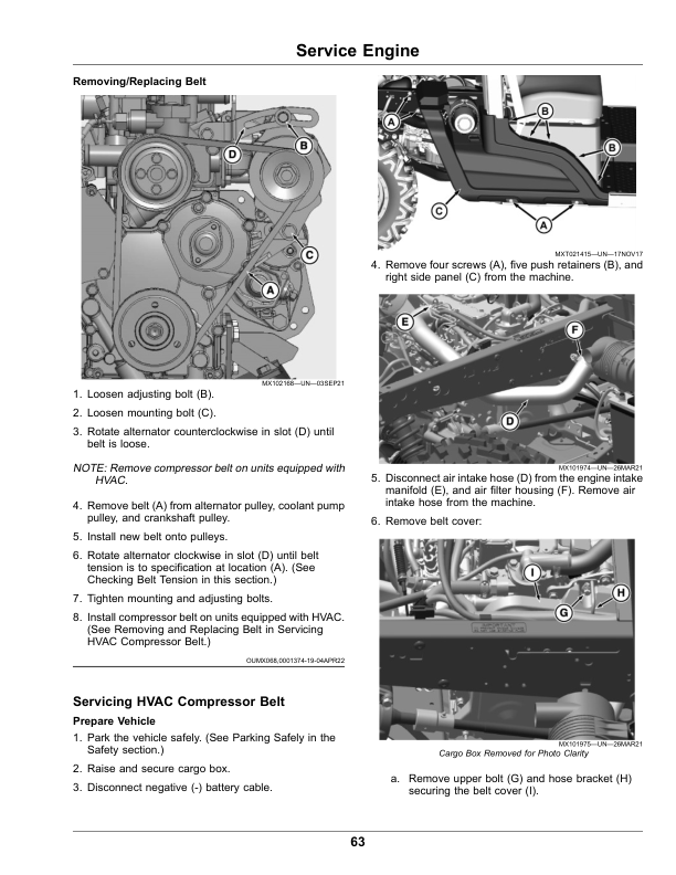 John Deere XUV865M, XUV865R Gator Utility Vehicles (060001-) (Export) Operator's Manual (OMUC33719E) - Image 2