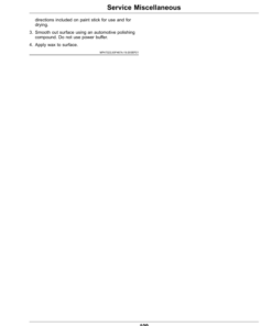 Alternative view of John Deere PrecisionCut 2700, 2750, E-Cut Hybrid 2700, 2750 Triplex Mowers (040001-) Operator's Manual (OMUC33783)