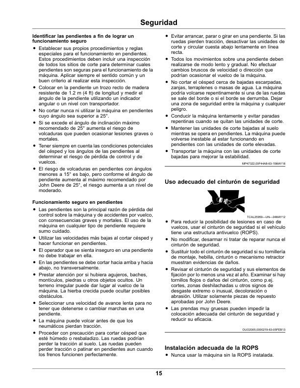 John Deere 7400A TerrainCut Trim, Surrounds Mower (110001-) (Export) Operator's Manual (OMUC33793) - Image 2