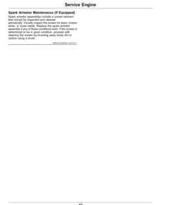 Alternative view of John Deere 652E QuikTrak (Serial No 110001-) (North American) Operator's Manual (OMUC34163E)