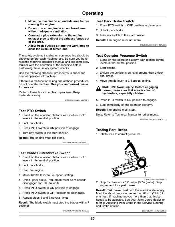 John Deere QuikTrak 648R, 652R, 652R EFI, 661R, 661R EFI Serial No 110001- Operator's Manual (OMUC34164) - Image 3