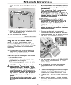 Alternative view of John Deere QuikTrak E Series (010001-) (North American), Multi-Lingual Document Eng/Spa Operator's Manual (OMUC35288)