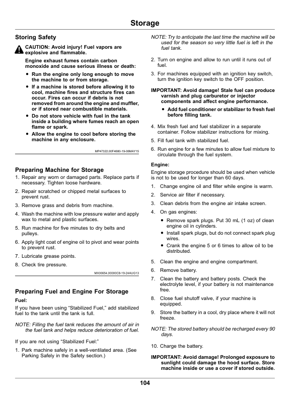 John Deere XUV835E, XUV835M, XUV835R Gator Utility Vehicles (060001) (North American (California Only) Edition) Operator's Manual (OMUC35384) - Image 2
