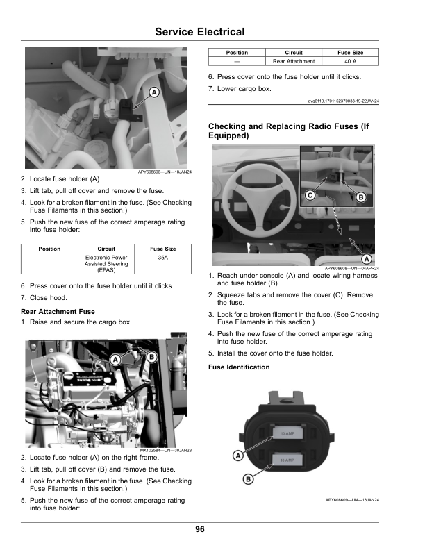 John Deere XUV 845M & XUV 845R Gator Utility Vehicles (Serial No. 010001-) (California) Operator's Manual (OMUC36618) - Image 3
