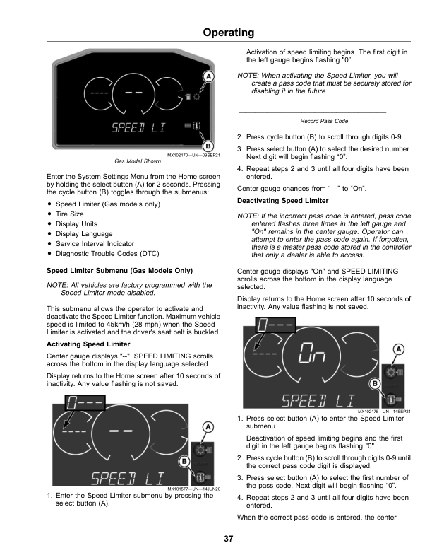 John Deere XUV865E, XUV865M, XUV865R Gator Utility Vehicles (070001-) (North American) Operator's Manual (OMUC36658) - Image 3