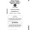 John Deere XUV865E, XUV865M, XUV865R Gator Utility Vehicles (060001-070000) (North American) Operator's Manual (OMUC36830)