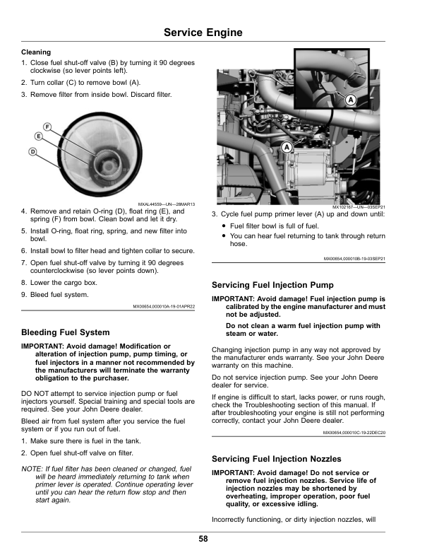 John Deere XUV865E, XUV865M, XUV865R Gator Utility Vehicles (060001-070000) (North American) Operator's Manual (OMUC36830) - Image 2