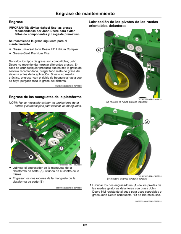 John Deere Z900M, Z900R Pro ZTrak Commercial Mower Gas Serial Number 140001- Operator's Manual (OMUC37498) - Image 3