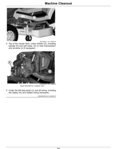 Alternative view of John Deere X750, X754, X758 Lawn, Garden Tractors (110001-) (North American) Operator's Manual (OMUC37524)