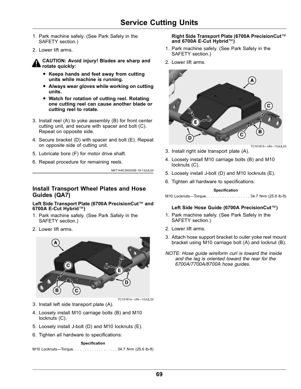 John Deere 6080A, 6500A, 6700A, PrecisionCut Fairway Mowers (050001-), 6080A, 6500A E-Cut Hybrid Fairway Mowers (040001-) (North American) Operator's Manual (OMUC37545E) - Image 3